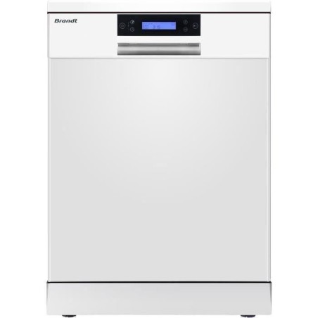 Lave-vaisselle pose libre BRANDT LVC144IW - 14 couverts - Induction -