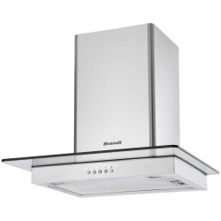 Hotte décorative murale BRANDT BHB1644IX - 60cm - Evacuation & recycl