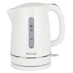 Bouilloire - BRANDT - BO1702W - 1,7 L - Socle 360° - Blanc