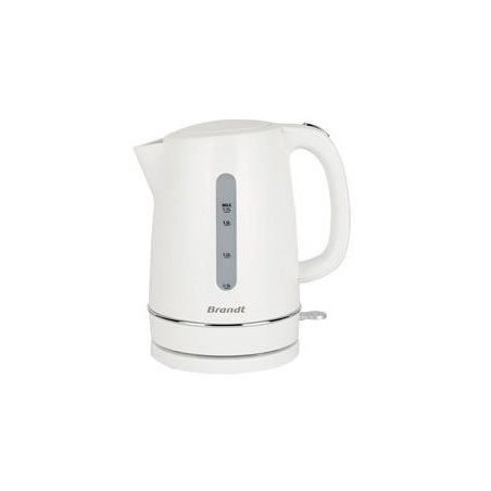 Bouilloire - BRANDT - BO1702W - 1,7 L - Socle 360° - Blanc