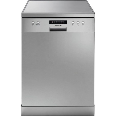 Lave-vaisselle pose libre BRANDT LVC328S - 12 couverts - L60cm - 48dB