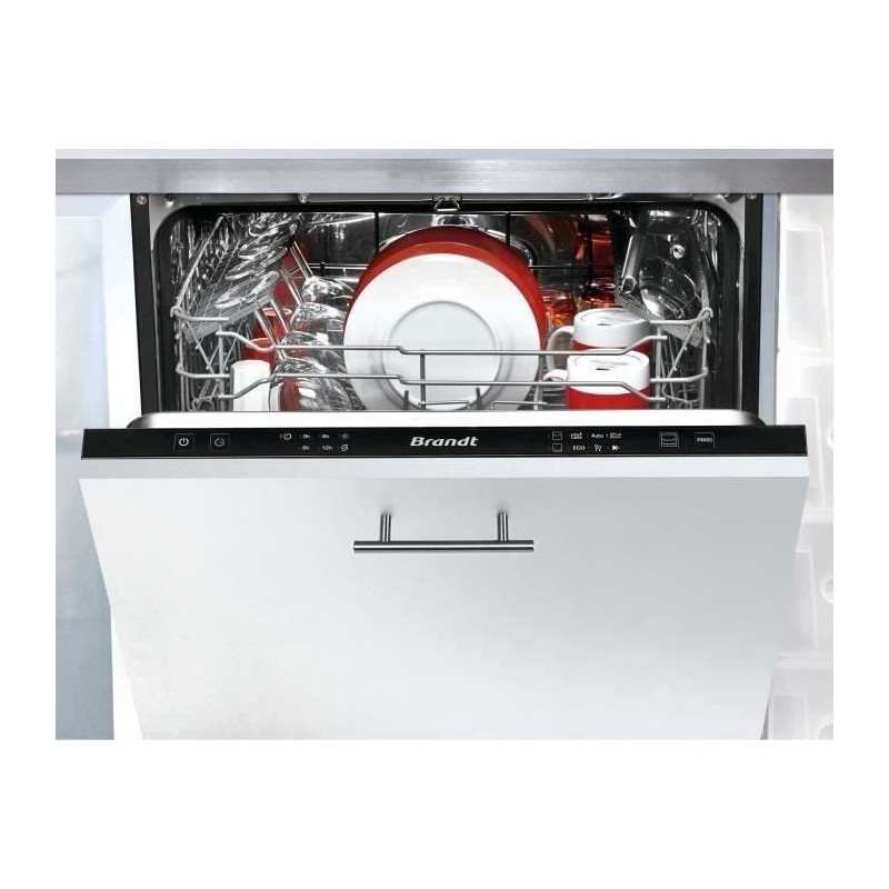 Lave-vaisselle encastrable BRANDT LVE334J - 13 couverts - 44 dB