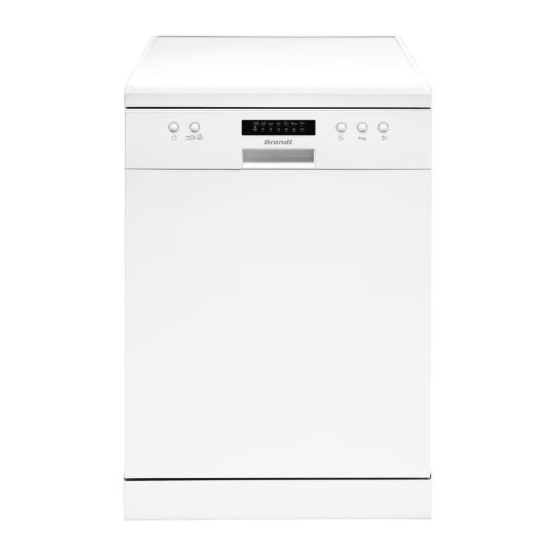 Lave-vaisselle pose libre BRANDT LVC328W - 12 couverts - L60cm - 48dB Lave-vaisselle pose libre BRANDT LVC328W - 12 couverts - L60cm - 48dB