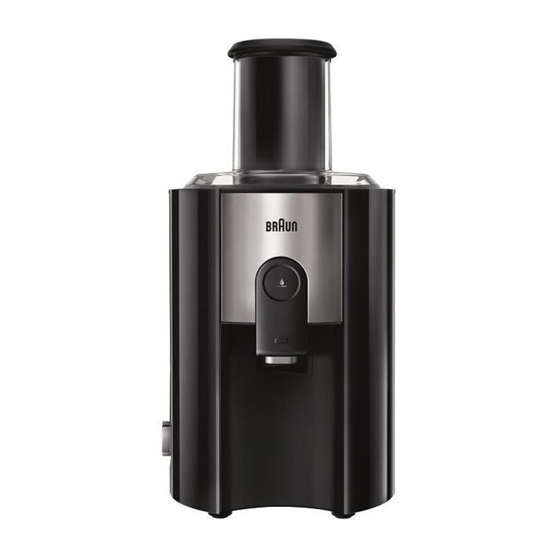 Centrifugeuse - BRAUN - J500 - 900 W - Large cheminée 75 mm - Systeme