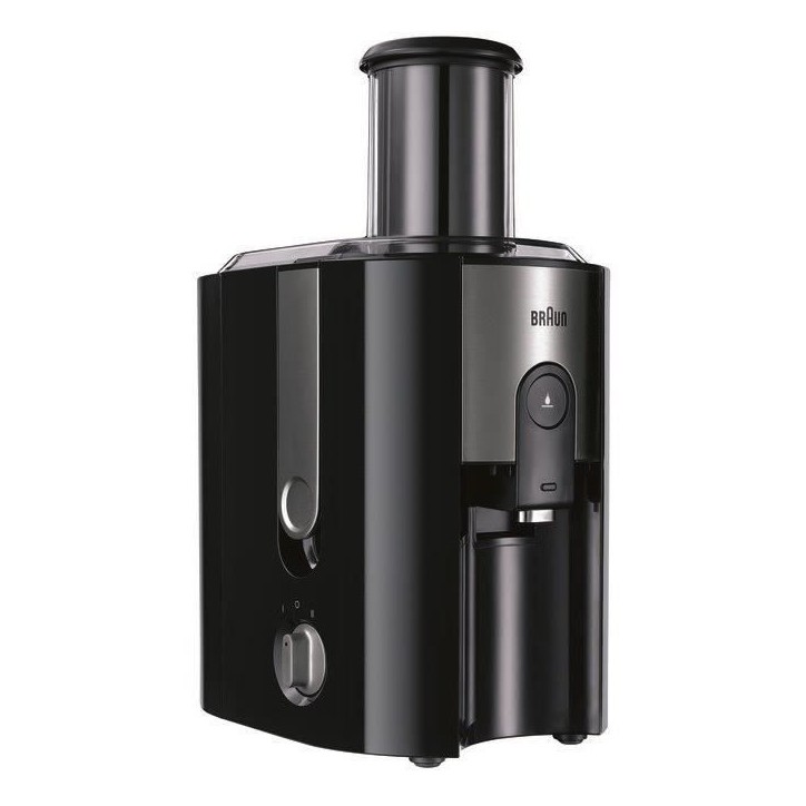 Centrifugeuse - BRAUN - J500 - 900 W - Large cheminée 75 mm - Systeme anti-gouttes