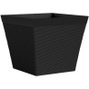 Pot carré - GARDEN ID - Green Care Impact Noir-Anth - 29 x 26 cm - Ga