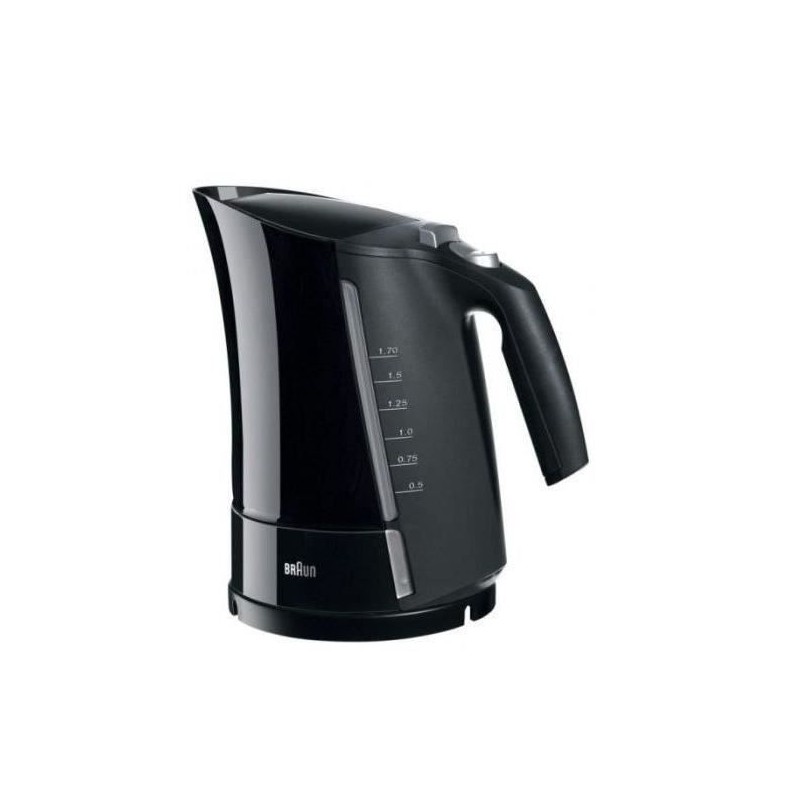 Bouilloire électrique BRAUN Multiquick 5 - 1,6 L - Noir - Systeme d'