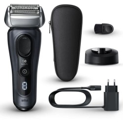 Rasoir - BRAUN - SERIES 8 8513s - 4 éléments rasage - Wet&Dry - 60 m