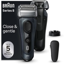 Rasoir - BRAUN - SERIES 8 8513s - 4 éléments rasage - Wet&Dry - 60 m