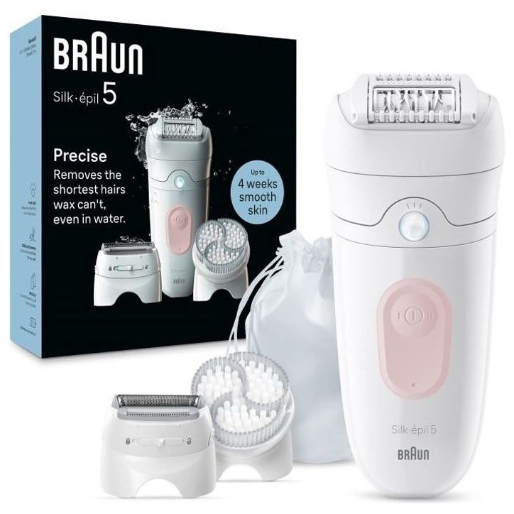 Epilateur électrique Braun Epilateur Silk Epil 5 SE5-060 ROSE