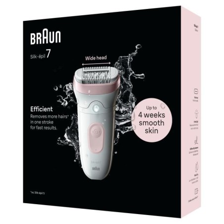 Épilateur électrique - BRAUN - SILK EPIL 7 SE 7-000 - 2 vitesses - S