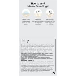 Epilateur a lumiere pulsée - BRAUN - IPL PL5145 - Blanc, vert et noir