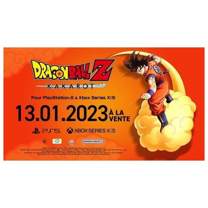 Dragon Ball Z : Kakarot Jeu PS5