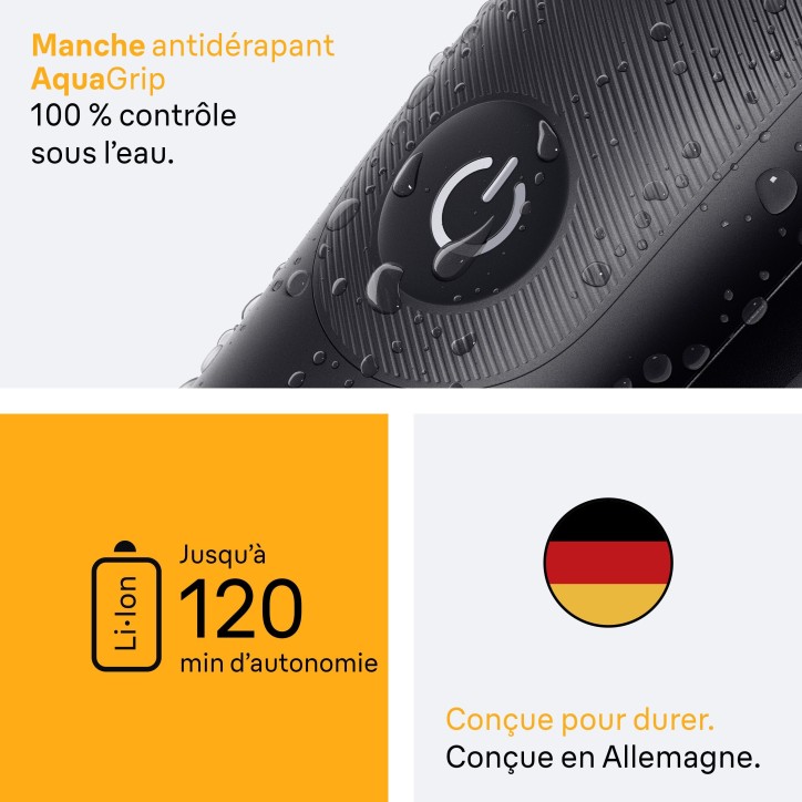 Tondeuse cheveux et barbe - Série 5- BRAUN - AIO5540 - 120 min - 14 réglages - Noir Tondeuse cheveux et barbe - Série 5- BRAUN - AIO5540 - 120 min - 14 réglages - Noir