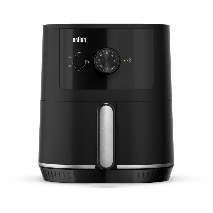 Air Fryer - BRAUN - MultiFry 3 - 1500 W - 4,3 L - Noir