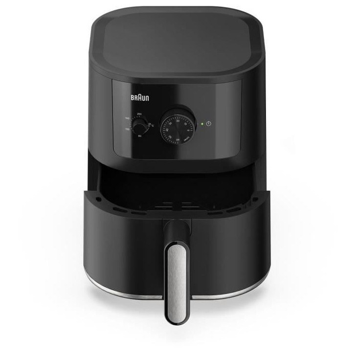Air Fryer - BRAUN - MultiFry 3 - 1500 W - 4,3 L - Noir