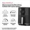 Air Fryer - BRAUN - MultiFry 3 - 1500 W - 4,3 L - Noir