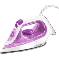 Fer Vapeur BRAUN SI3030PU - TexStyle - Systeme anti-tartre - débit va
