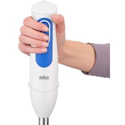Mixeur plongeant - BRAUN - MultiQuick 3 MQ3005WH Cream - 750 W - Blanc