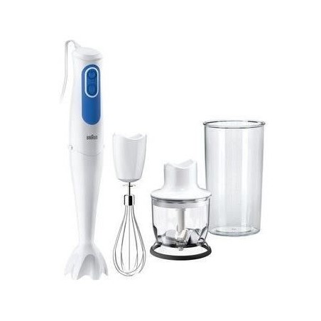 Pied mixeur - BRAUN - MQ3025WH OMELETT - MultiQuick 3 - 700 Watt - Tec