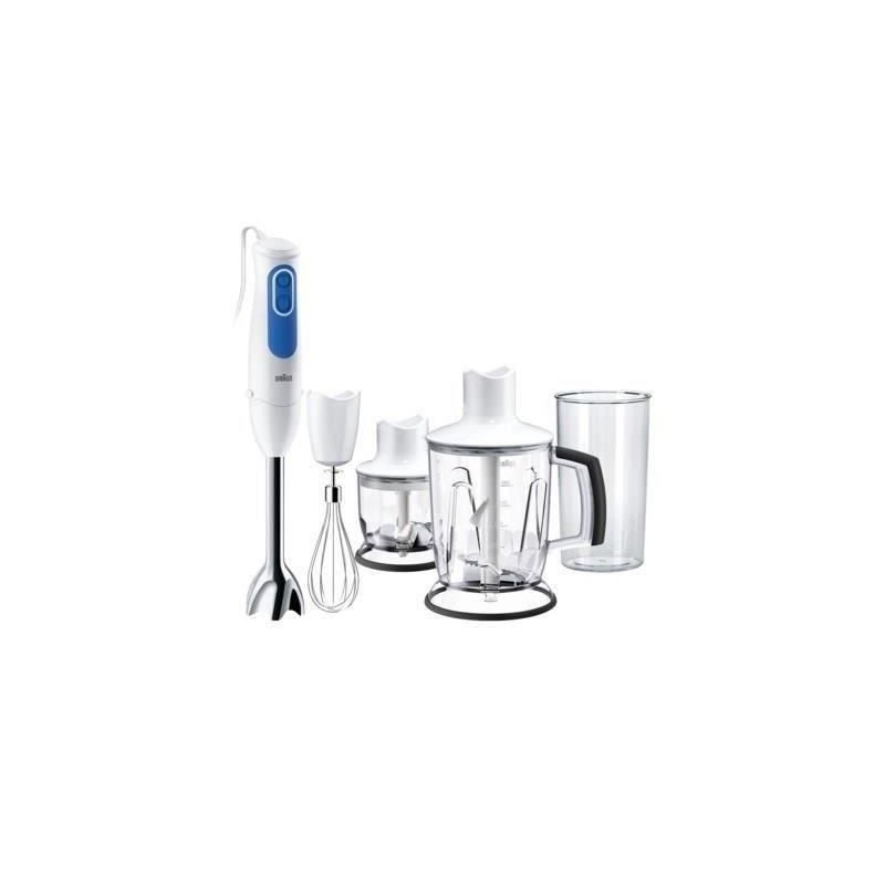 Mixeur plongeant - BRAUN - MQ3045WH Aperitive - MultiQuick 3 avec 2 ha Mixeur plongeant - BRAUN - MQ3045WH Aperitive - MultiQuick 3 avec 2 ha