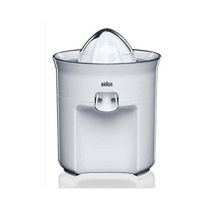 Presse-agrumes électrique BRAUN CJ3050WH - 60W - Blanc - Bec anti-goutte