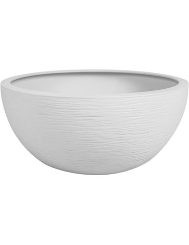 EDA Pot Vasque Graphit'UP Ø 25 cm - 3,3 L - Blanc cérusé