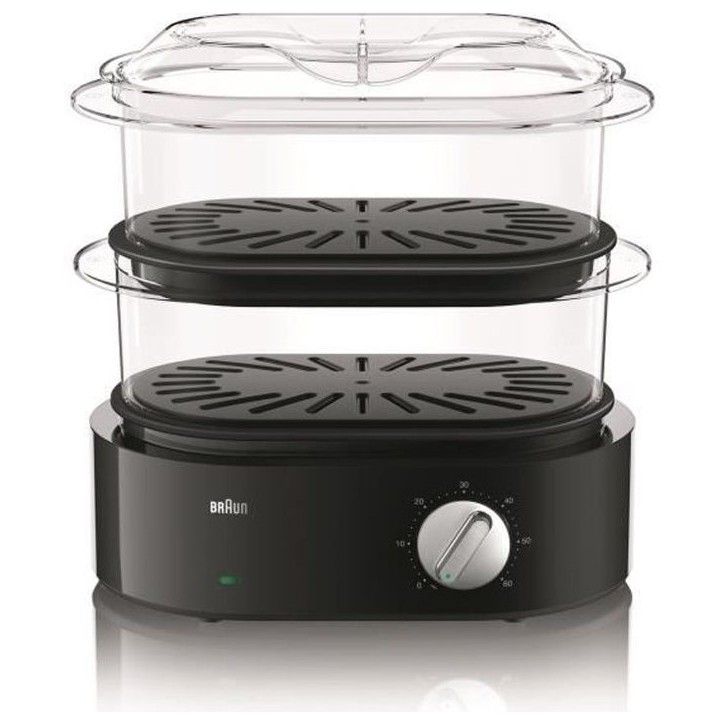 Cuiseur Vapeur - BRAUN - Identity FS 5100 - 850W - Turbo Vapeur - Minuteur