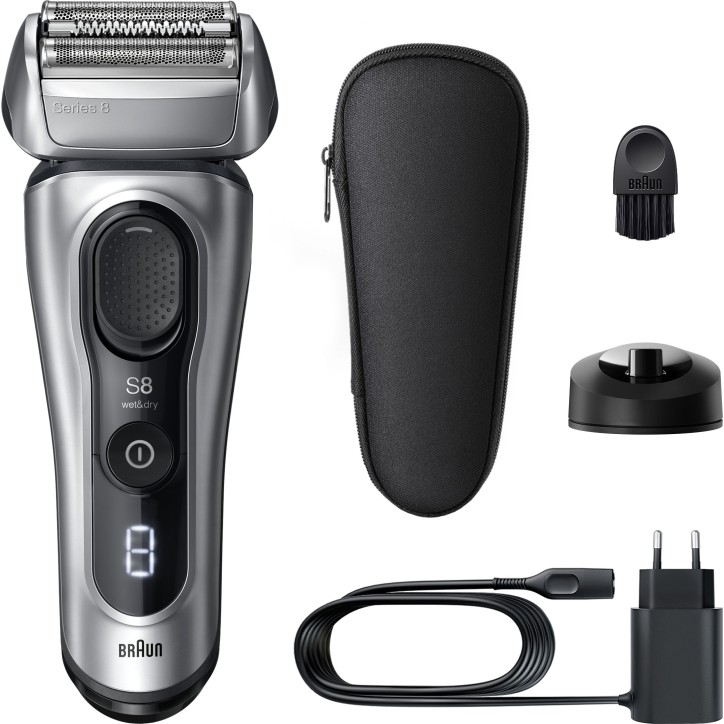 Rasoir électrique BRAUN Series 8 - Noir - Autonomie 60 minutes - Charge rapide 5 minutes Rasoir électrique BRAUN Series 8 - Noir - Autonomie 60 minutes - Charge rapide 5 minutes