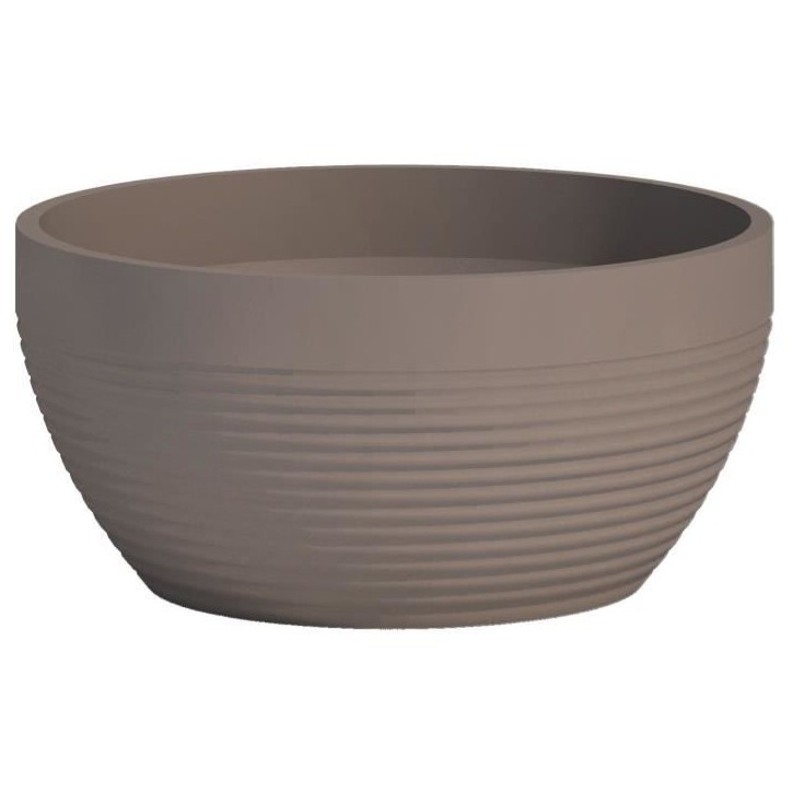 Coupe - GARDEN ID - Green Care Impact Taupe - 25 x 12 cm - Garanti 10ans - 100% recyclé - UV/gel résistant