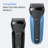 Tete de rasoir BRAUN Series 3 - 2 grilles - 100 % fabriqué en Allemag