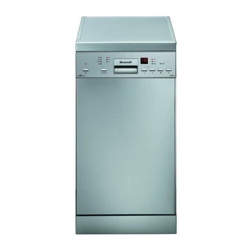 Lave-vaisselle pose libre BRANDT DFS1010X - 10 couverts - Induction - Lave-vaisselle pose libre BRANDT DFS1010X - 10 couverts - Induction -