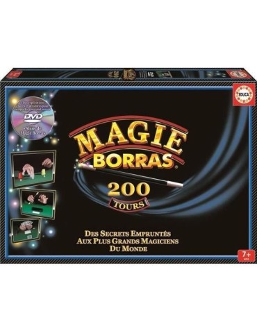 Kit de magie EDUCA Magie Borras 200 Tours - Formez-vous comme les meilleurs magiciens du monde