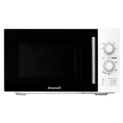 Micro-ondes monofonction BRANDT SM2602W - Blanc - 26 L - 5 niveaux de