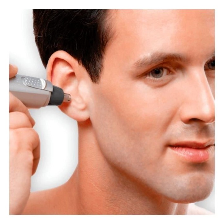 Tondeuse pour oreilles et nez - Braun EN10 - Gris - Autonomie 60 min - Sans fil Tondeuse pour oreilles et nez - Braun EN10 - Gris - Autonomie 60 min - Sans fil