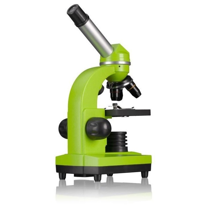 Microscope étudiant BIOLUX SEL - BRESSER JUNIOR - grossissement 40x-1600x - kit d'expérimentation - vert Microscope étudiant BIOLUX SEL - BRESSER JUNIOR - grossissement 40x-1600x - kit d'expérimentation - vert