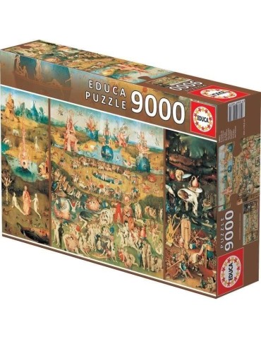 EDUCA - Puzzle - 9000 Le jardin des délices
