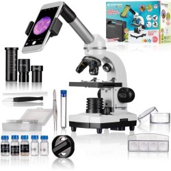 Microscope Biolux SEL avec systeme de zoom, grossissement 40x-1600x, s