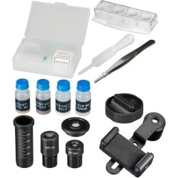 Microscope Biolux SEL avec systeme de zoom, grossissement 40x-1600x, s