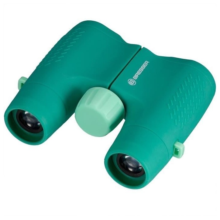 Jumelles pour enfants robustes - BRESSER JUNIOR - ergonomiques - agrandissement 6x - vert