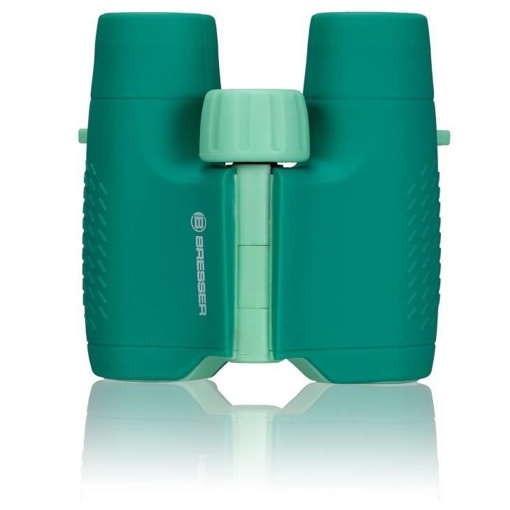 Jumelles pour enfants robustes - BRESSER JUNIOR - ergonomiques - agrandissement 6x - vert