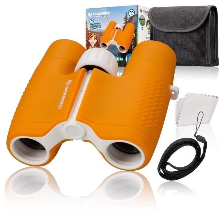 Jumelles enfant 6x21 orange