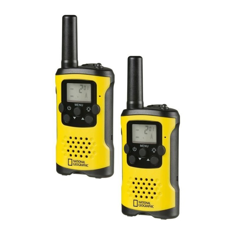 Walkie-Talkies enfant - National Geographic - Longue portée 6 km - Fo Walkie-Talkies enfant - National Geographic - Longue portée 6 km - Fo