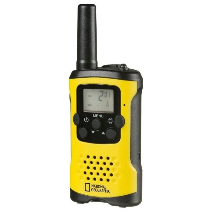 Walkie-Talkies enfant - National Geographic - Longue portée 6 km - Fonction mains libres Walkie-Talkies enfant - National Geographic - Longue portée 6 km - Fonction mains libres
