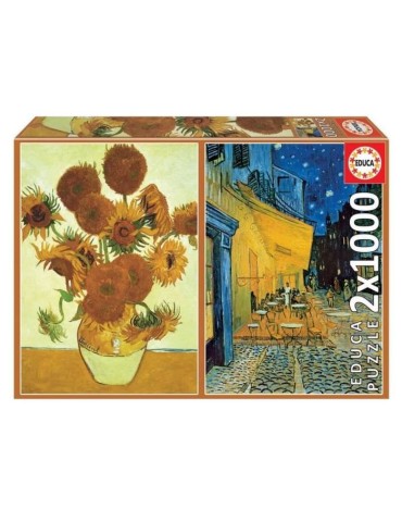 Puzzle VAN GOGH - 2 oeuvres emblématiques - 1000 pieces chacun