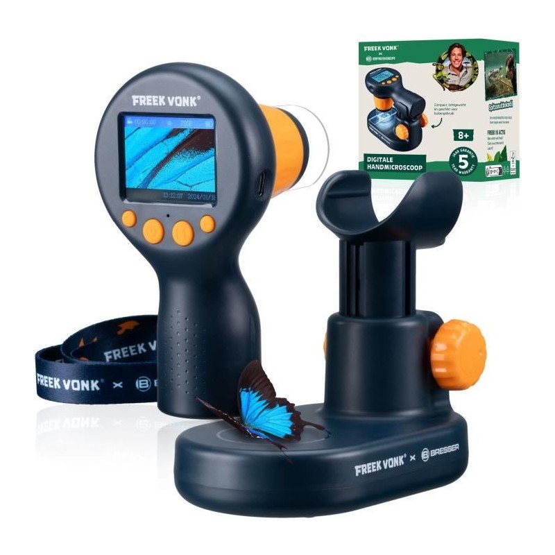 Microscope a main - Jeu de découverte - BRESSER - Des 8 ans Microscope a main - Jeu de découverte - BRESSER - Des 8 ans
