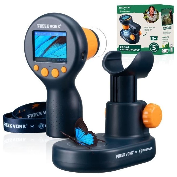 Microscope a main - Jeu de découverte - BRESSER - Des 8 ans Microscope a main - Jeu de découverte - BRESSER - Des 8 ans