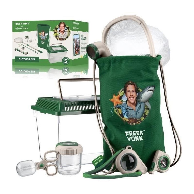 Kit de découverte en plein air - FREEK VONK x BRESSER : Ensemble de 8