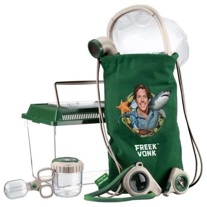 Kit de découverte en plein air - FREEK VONK x BRESSER : Ensemble de 8 pieces pour explorer la nature Kit de découverte en plein air - FREEK VONK x BRESSER : Ensemble de 8 pieces pour explorer la nature