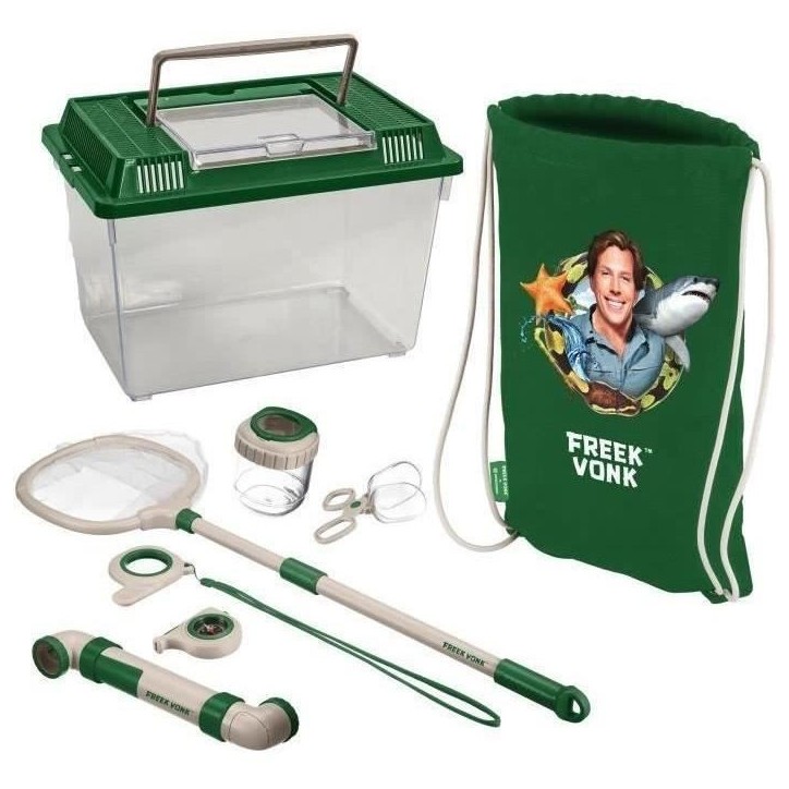 Kit de découverte en plein air - FREEK VONK x BRESSER : Ensemble de 8 pieces pour explorer la nature Kit de découverte en plein air - FREEK VONK x BRESSER : Ensemble de 8 pieces pour explorer la nature